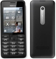  Nokia 301 Black  - Mobile Phone