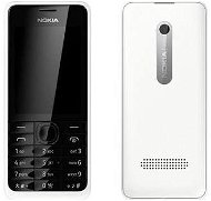  Nokia 301 Dual SIM White  - Mobile Phone