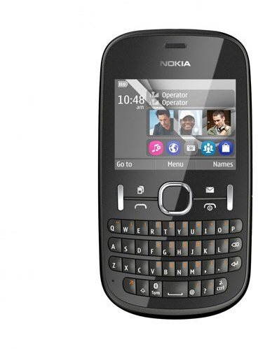 Nokia Asha 200 Graphite - Mobile Phone - Main image