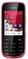 Nokia Asha 202 (Dual SIM) Dark Red - Mobile Phone
