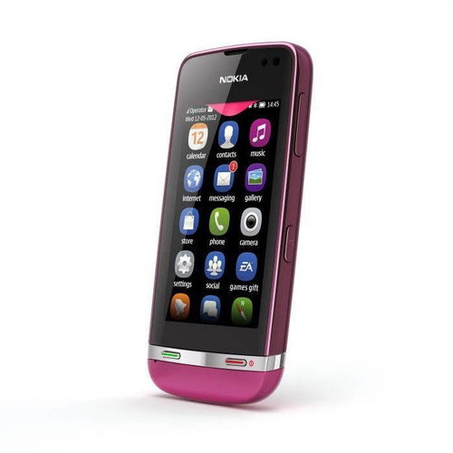 Nokia Asha 311 Rose Red Hlavní obrázek Nokia Asha 311 Rose Red - Mobilní telefon - Hlavní obrázek