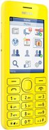 Nokia Asha 206 (Dual SIM) Yellow - Mobile Phone