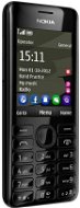 Nokia Asha 206 Black - Mobile Phone