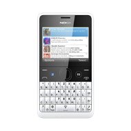  Nokia Asha 210 (Dual SIM) White  - Mobile Phone