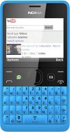 Nokia Asha 210 azurová Dual SIM - Mobilný telefón