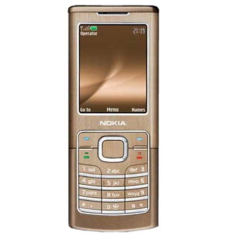 Nokia 6500 Classic bronzový - Mobile Phone - Main image