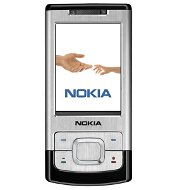 Nokia 6500 Slide černo-stříbrný - Mobilný telefón