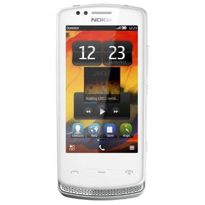 Nokia 700 Silver White Hlavný obrázok Nokia 700 Silver White - Mobilní telefon - Hlavný obrázok
