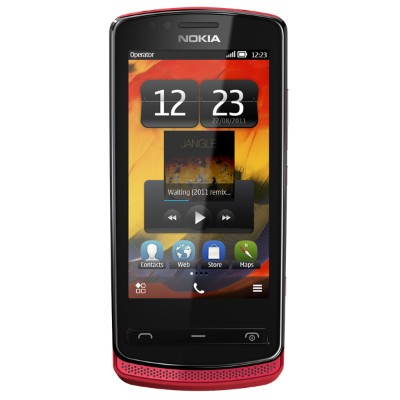 GSM Nokia 700 red - Mobile Phone - Main image