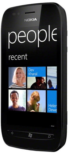 Nokia Lumia 710 8GB black - Mobile Phone - Main image