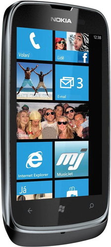 Nokia Lumia 610 8GB Black - Mobile Phone - Main image