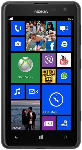 Nokia Lumia 625 Black Main image Nokia Lumia 625 Black - Mobile Phone - Main image