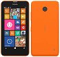 Nokia Lumia 630 žiarivo oranžová Dual SIM + čierny zadný kryt - Mobilný telefón