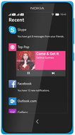  Nokia Dual SIM X Cyan  - Mobile Phone