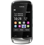 Nokia C2-06 Dual SIM Touch and Type Graphite - Mobile Phone