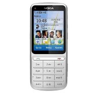 Nokia C3-01 Touch and Type Silver - Handy