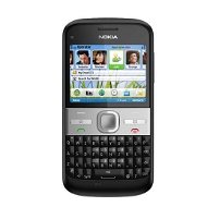 Nokia E5 Carbon Black - Mobile Phone
