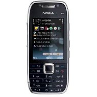 Nokia E75 stříbrno-černý - Mobilní telefon