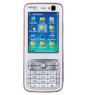 Nokia N73 červeno-bílý - Handy