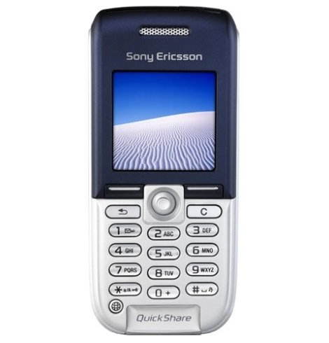 GSM Sony Ericsson K300i modrý (visual blue) - Mobile Phone - Main image