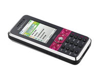 Sony Ericsson K660i Wine on Black - Mobile Phone