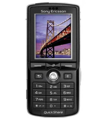 GSM Sony Ericsson K750i černý (black) - Mobile Phone - Main image