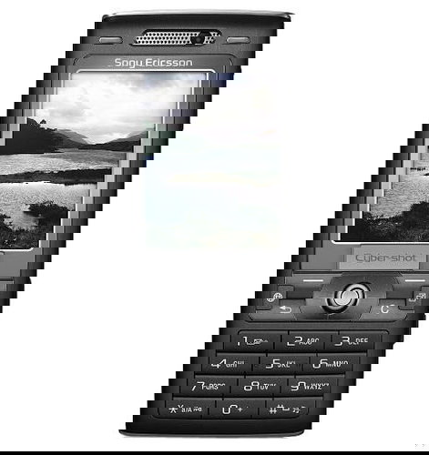 GSM Sony Ericsson K800i T-Mobile brand černý (black)  - Mobile Phone - Main image