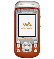 GSM Sony Ericsson W600i oranžový (vibrant orange) - Mobilný telefón