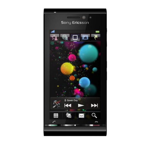 Mobile Phone GSM Sony Ericsson Satio black - Mobile Phone - Main image