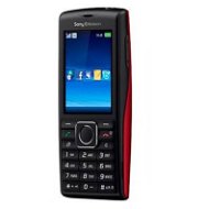 Sony Ericsson J108 Cedar Black Red - Mobile Phone