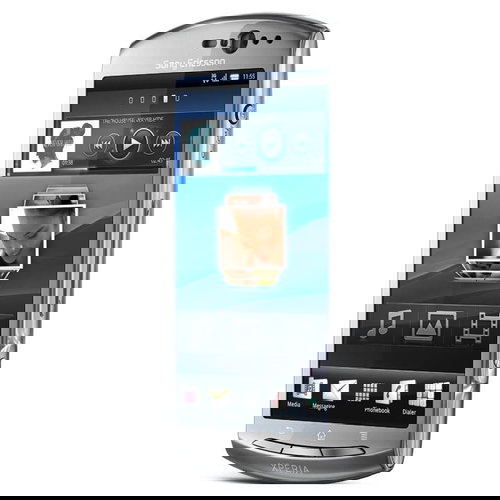 Sony Ericsson Xperia NEO (MT15i) Silver - Handy - Hauptbild