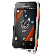 Sony Ericsson Xperia active černo-červeno oranžový - Handy