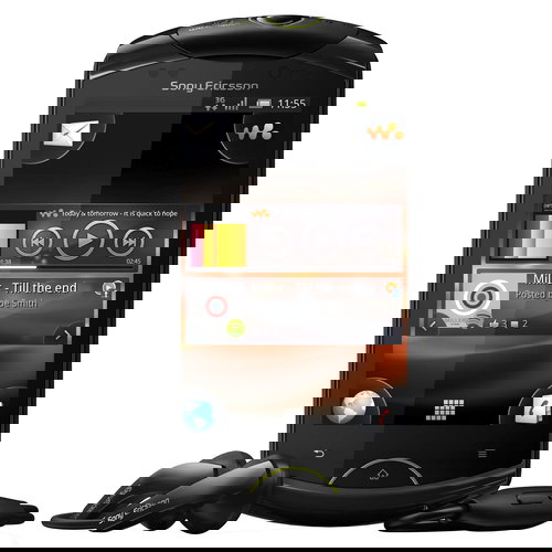 Sony Ericsson Live Walkman (WT19i) Black - Handy - Hauptbild