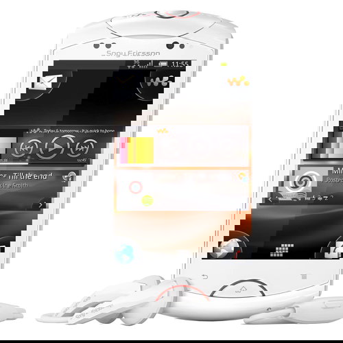 Sony Ericsson Live Walkman (WT19i) White - Mobile Phone - Main image