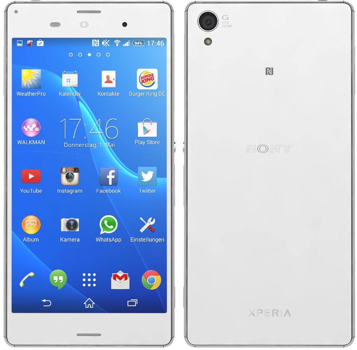 Sony Xperia Z3 (D6603) White - Mobile Phone | alza.sk