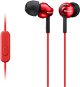 Fej-/fülhallgató Sony MDR-EX110AP piros - Sluchátka