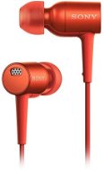Sony MDR-EX750 High Resolution Noise Cancelling In-Ear Headphone - Red - Headphones