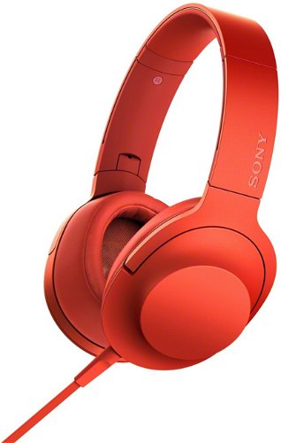 Sony Hi-Res H.ear rot Kopfhörer MDR-100 