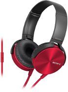 Sony MDR-XB450AP piros - Fej-/fülhallgató