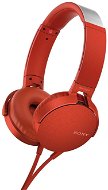 Sony MDR-XB550AP piros - Fej-/fülhallgató