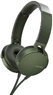 Sony MDR-XB550AP Green - Headphones