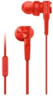 Sony MDR-XB55AP piros - Fej-/fülhallgató