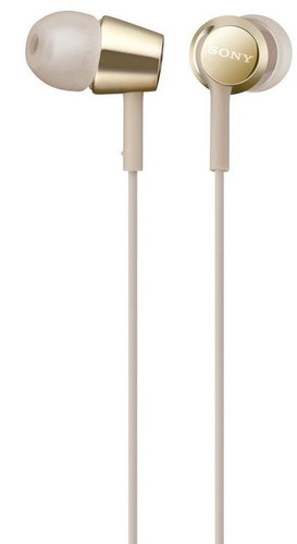 Sony MDR-EX155AP, gold Main image Sony MDR-EX155AP, gold - Headphones - Main image