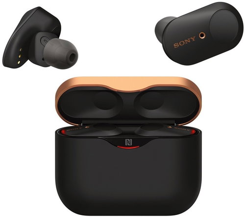 Sony True Wireless WF-1000XM3, Black - Wireless Headphones - Main image