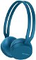 Sony WH-CH400 kék - Vezeték nélküli fül-/fejhallgató