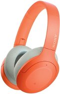 Sony Hi-Res WH-H910N, oranžovo-sivé - Bezdrôtové slúchadlá
