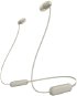 Vezeték nélküli fül-/fejhallgató Sony WI-C100, szürke - Bezdrátová sluchátka