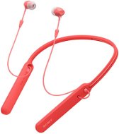 Sony WI-C400 červené - Bezdrôtové slúchadlá