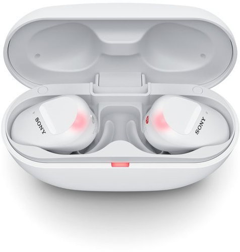 Sony True Wireless WF-SP800N, White - Wireless Headphones - Main image