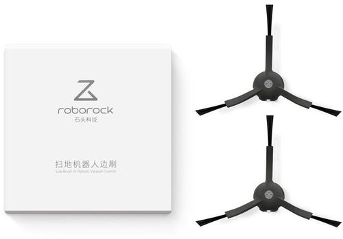 Roborock S8, S8+, S8 Pro Ultra, Q-Revo, S8 Pro Ultra, Q-Revo - 3 ágú, fekete, 2db. - Kefe - Fő fotó